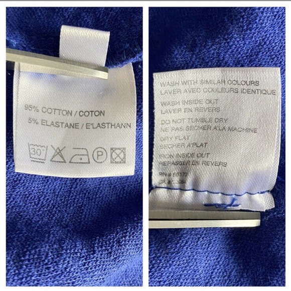 GANNI Royal Blue Dress Textured Fit And Flare Women Size Extra Small Cobalt Blue - Picture 6 of 7